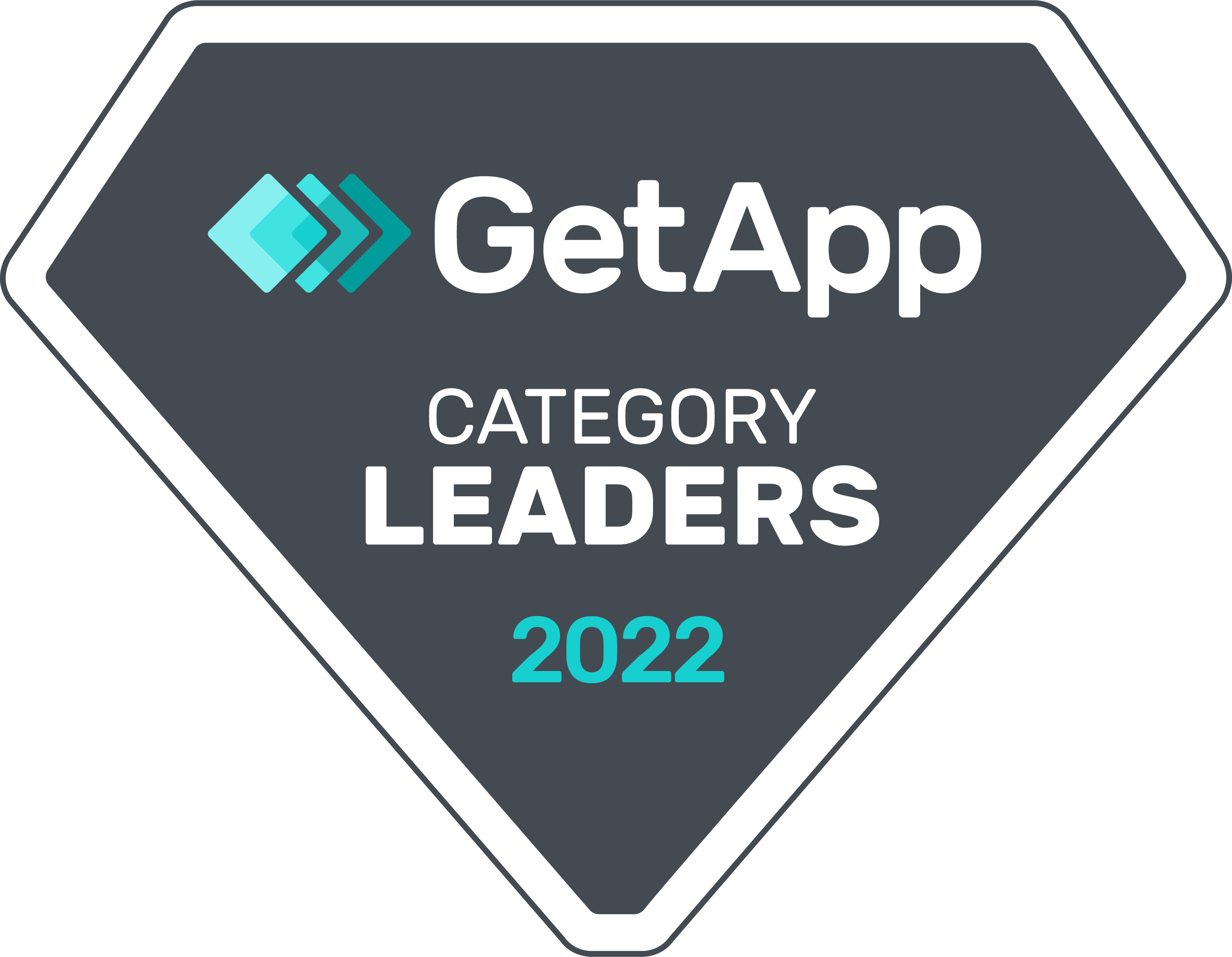GetApp budgeting category leaders badge